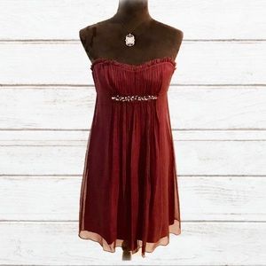 NWT BCBG MaxAzria strapless dress